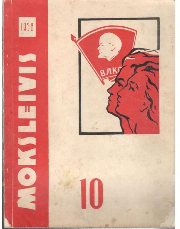 Moksleivis 1958-10 - Redakcinė kolegija