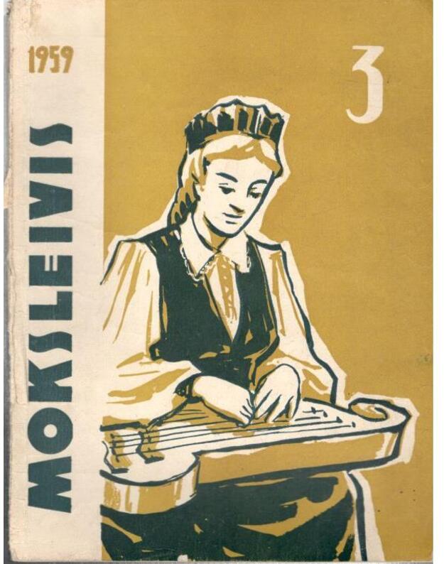 Moksleivis 1959-3 - Redakcinė kolegija
