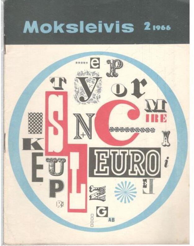 Moksleivis 1966-2 - Redakcinė kolegija