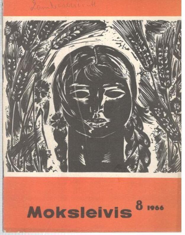 Moksleivis 1966-8 - Redakcinė kolegija