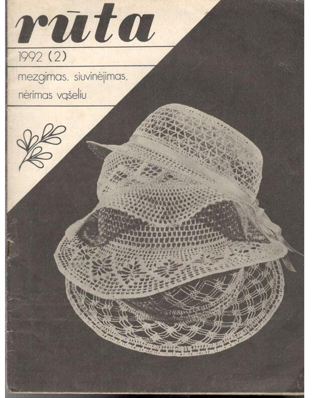 Rūta 1992 (2). Rankdarbių žurnalas - sudarytoja ir dailininkė V. Kiškienė