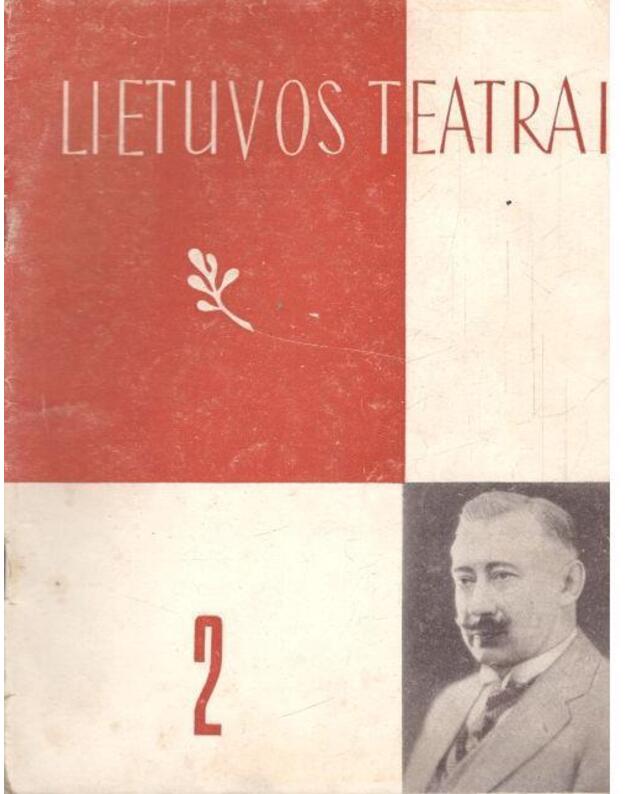Lietuvos teatrai 1958-2 - redaktorius A. Kalinauskas