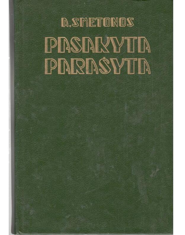A. Smetonos pasakyta parašyta 1927-1934 - Smetona Antanas