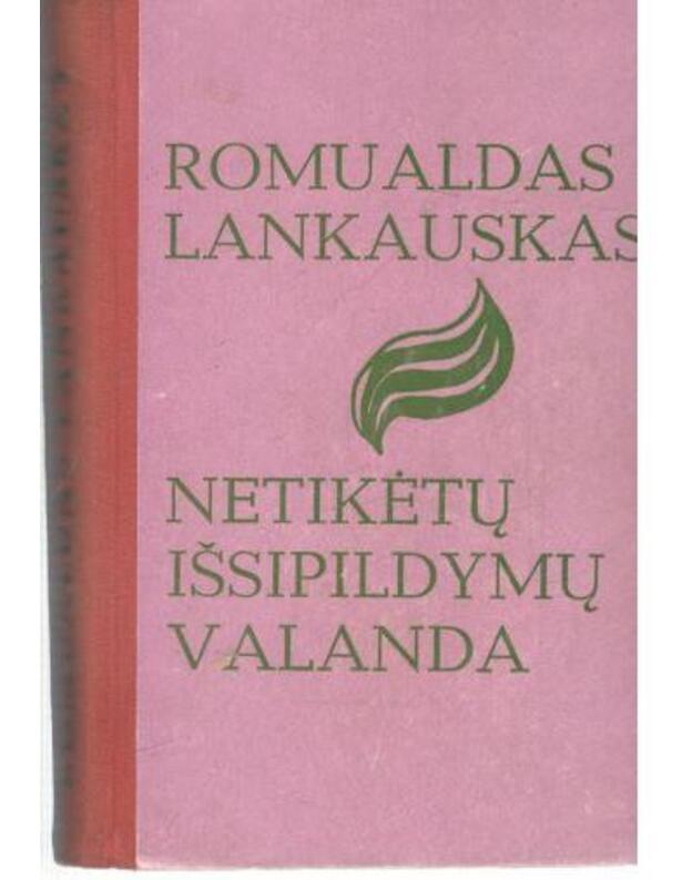 Netikėtų išsipildymų valanda. Romanas - Lankauskas Romualdas