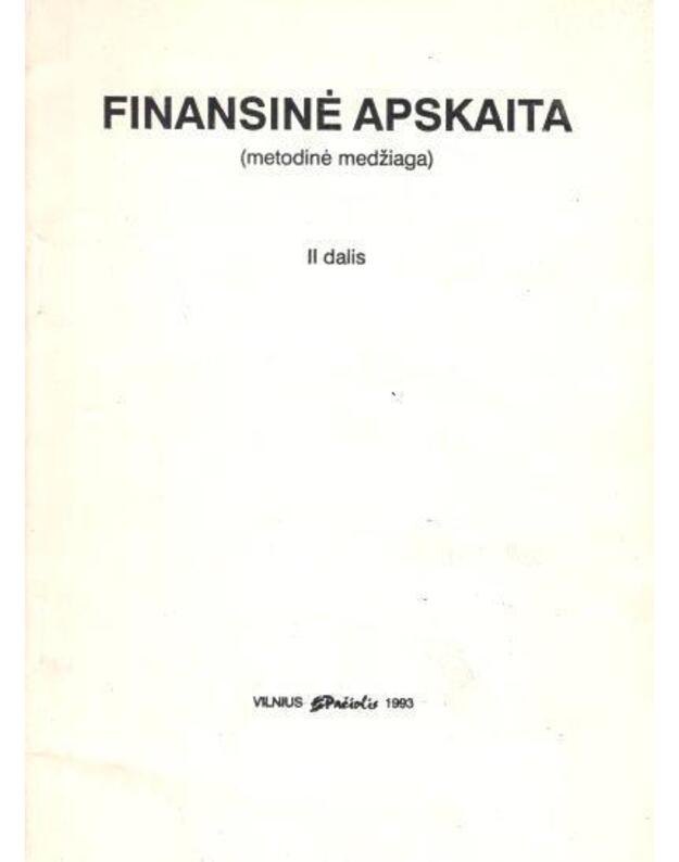 Finansinė apskaita (metodinė medžiaga) II dalis - sud. Ambrasienė Snieguolė