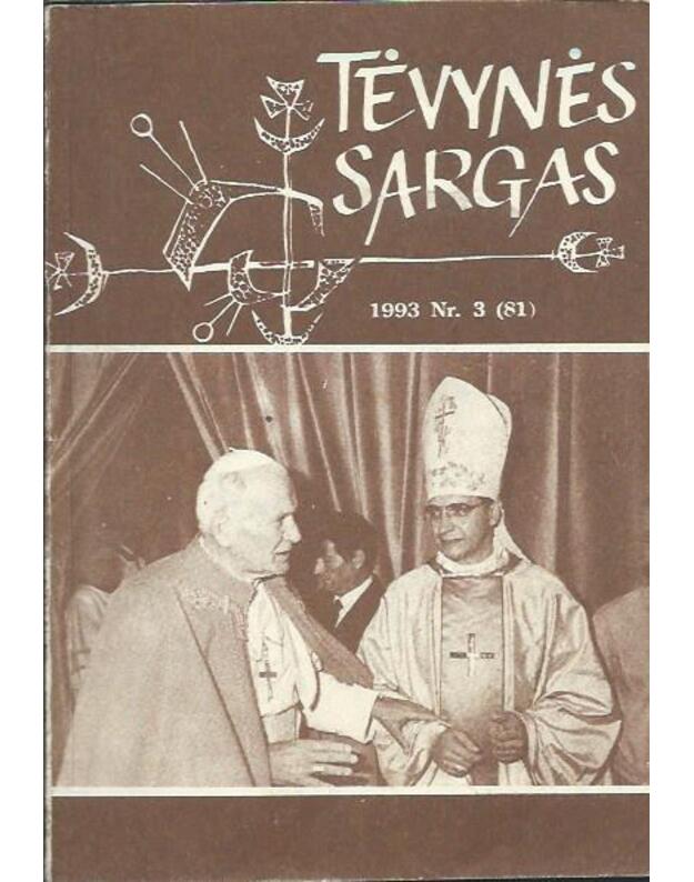 Tėvynės sargas 1993 Nr. 3 (81) - Lietuvos krikščionių demokratų partija