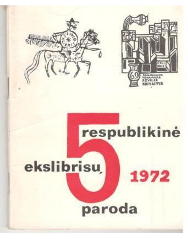 Respublikinė ekslibrisų paroda 1972 - Katalogas