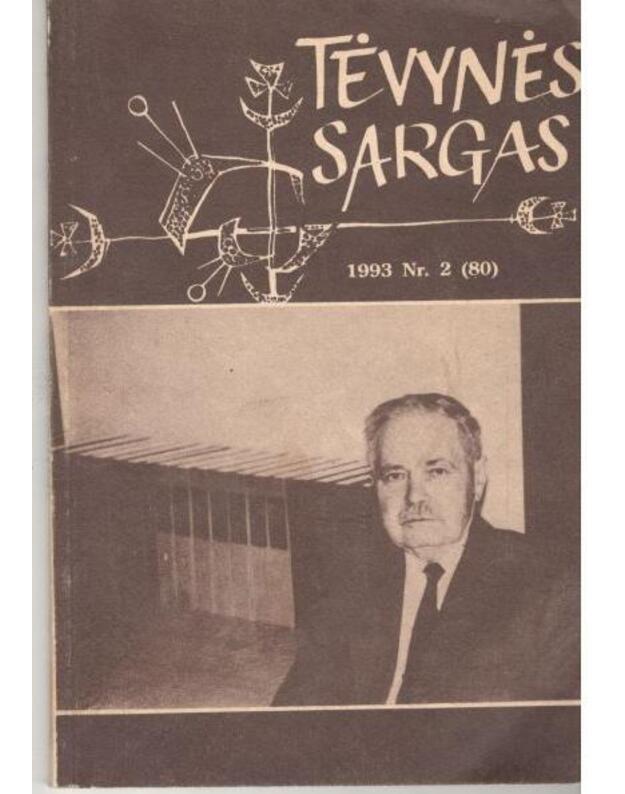 Tėvynės sargas 1993 Nr. 2 (80) - Lietuvos krikščionių demokratų partija