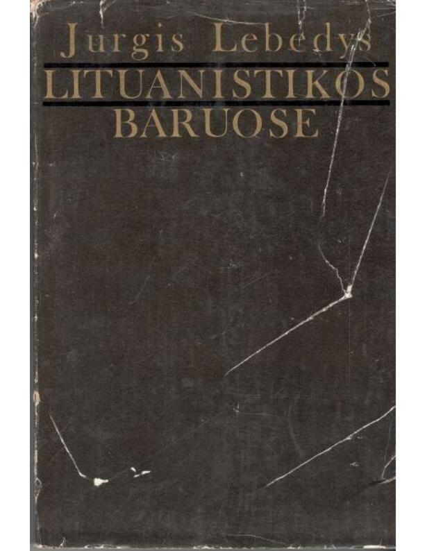 Lituanistikos baruose II: rezenzijos, paskaitos, sumanymai - Lebedys Jurgis