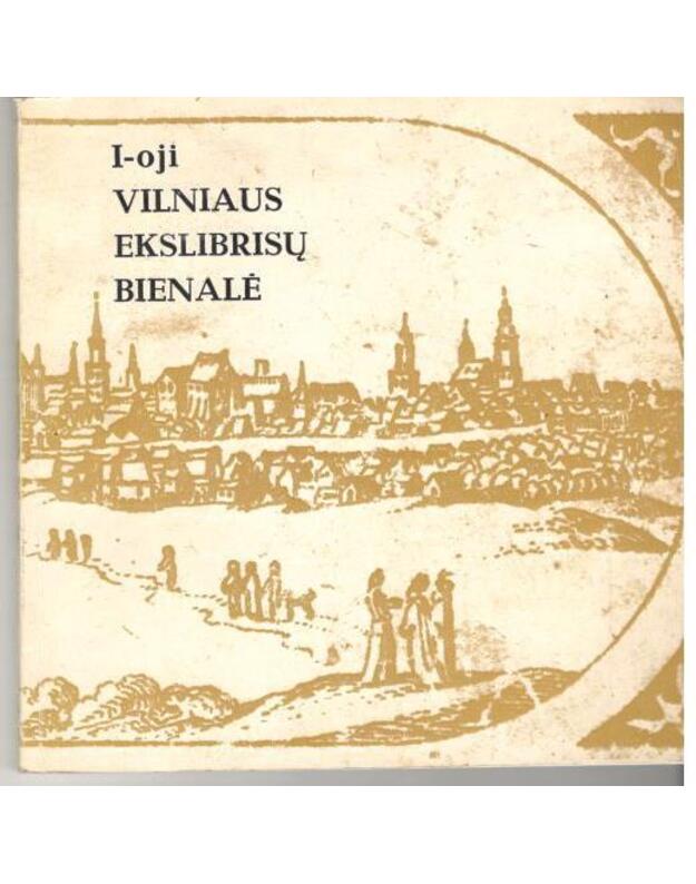 I-oji Vilniaus ekslibrisų bienalė. Katalogas - sudarytojas V. Jucys