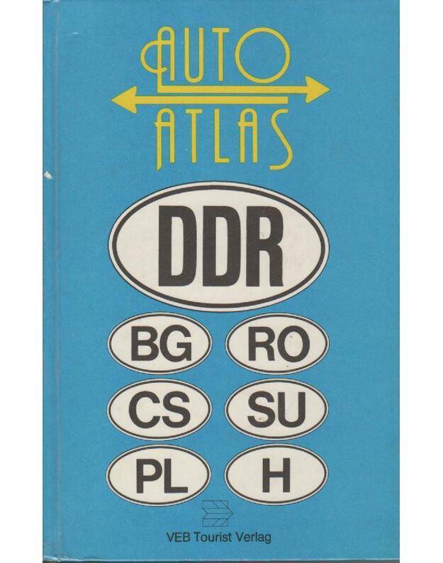 Autoatlas DDR 1981 - VEB tourist verlag