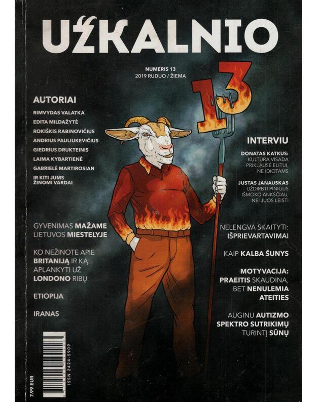 Užkalnio Nr.13 / 2019 ruduo-žiema - Žurnalas leidžiamas keturis kartus per metus