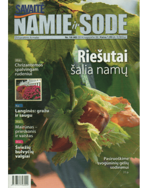 Namie ir sode nr. 18 2014 m. - Savaitė