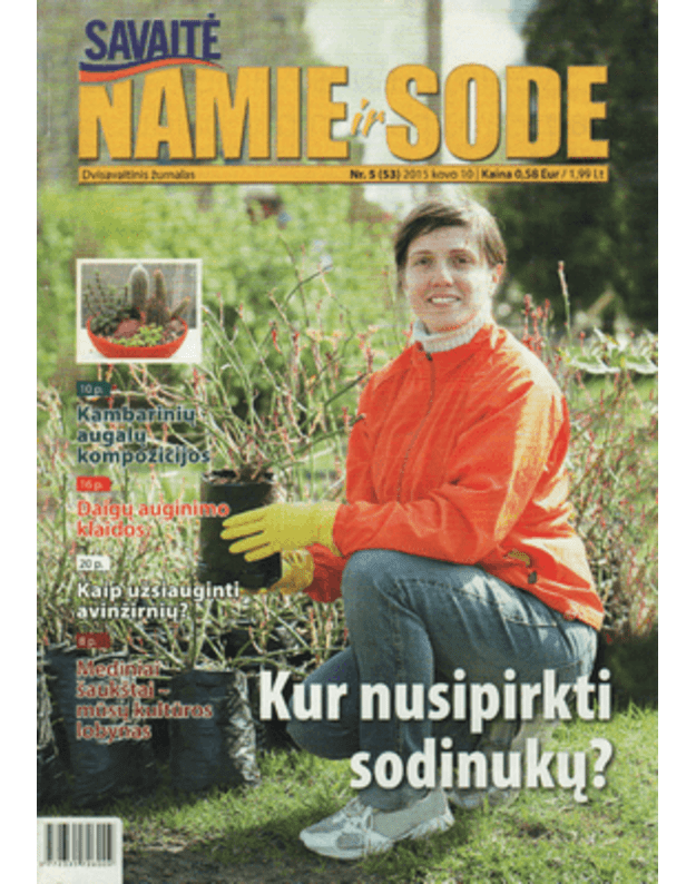 Namie ir sode nr. 5 2015 m. - Savaitė