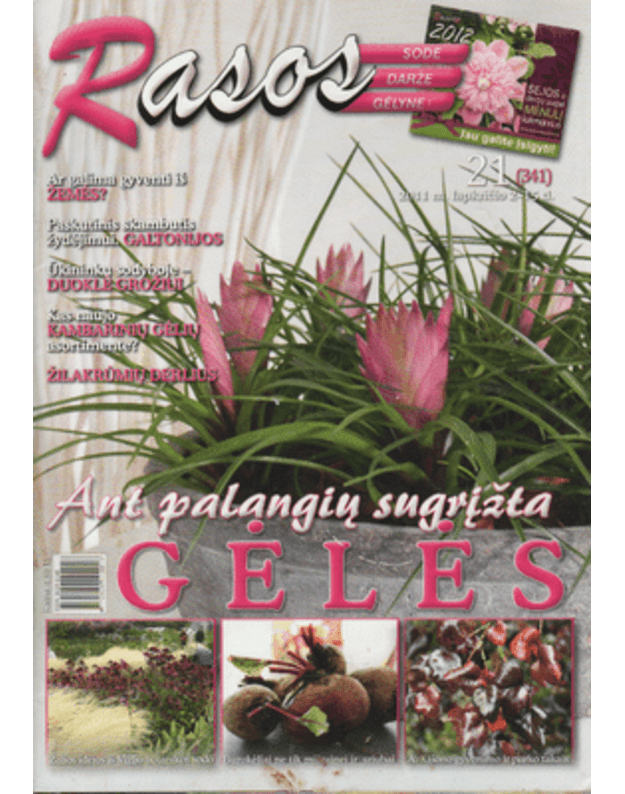 Rasos sode. darže, gėlyne Nr. 21 2011 - Nr. 21