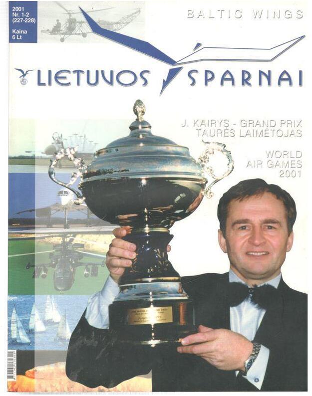 Lietuvos sparnai 2001/1-2. Baltic Wings - Jankienė Vilma, žurnalo direktorė