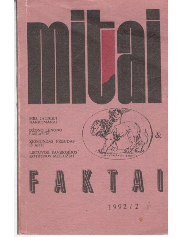 Mitai ir faktai 1992/2 - red. Algimantas Bučys