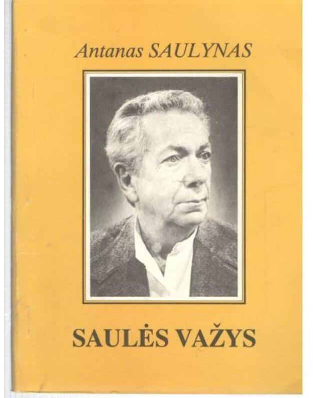 Saulės važys - Saulynas Antanas